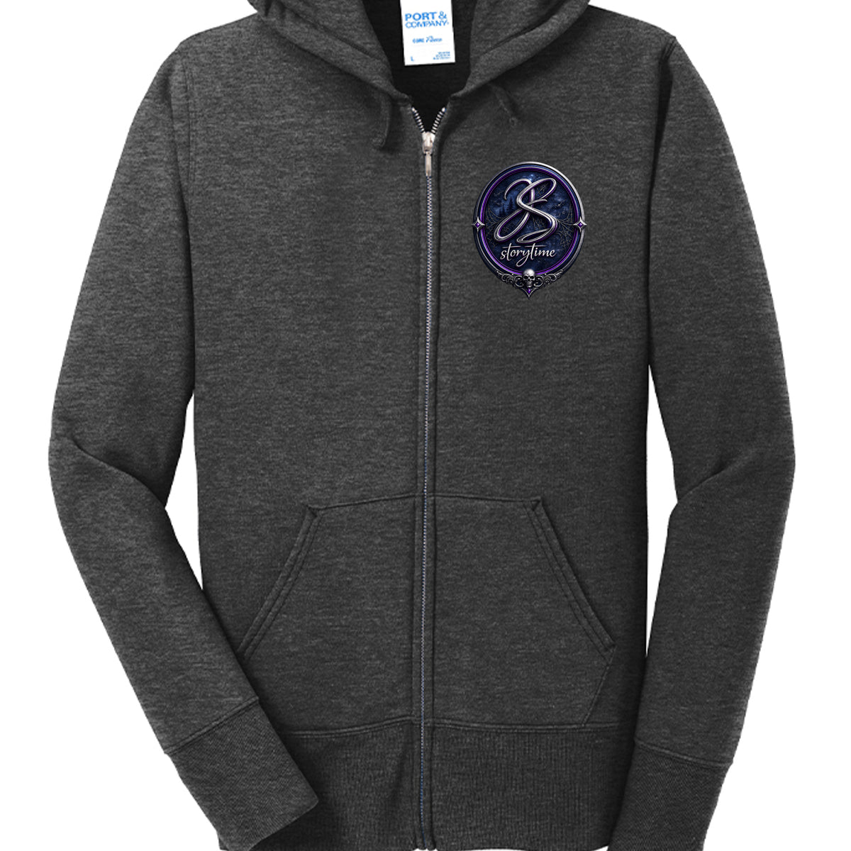 Dark Heather Grey - LPC78ZH - FRONT