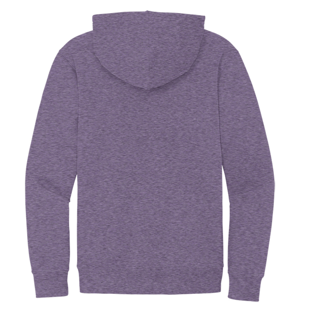 Heathered Purple - DT6100 - BACK