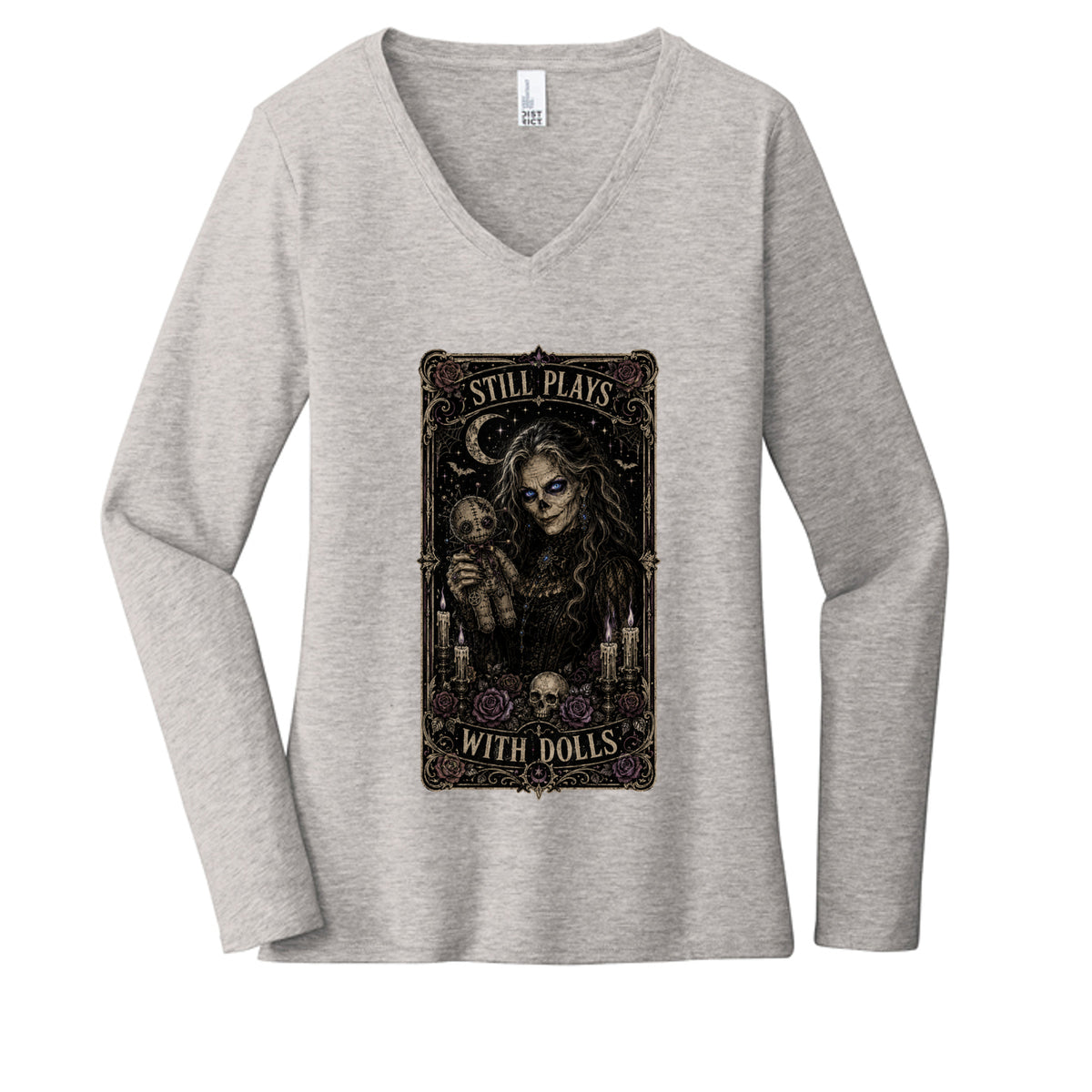 Light Heather Grey - DT6201 - FRONT