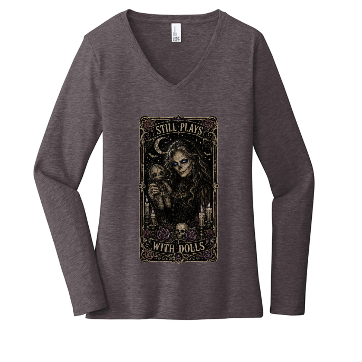 Heathered Charcoal - DT6201 - FRONT