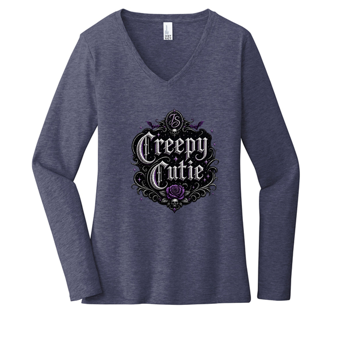 Heathered Navy - DT6201 - FRONT