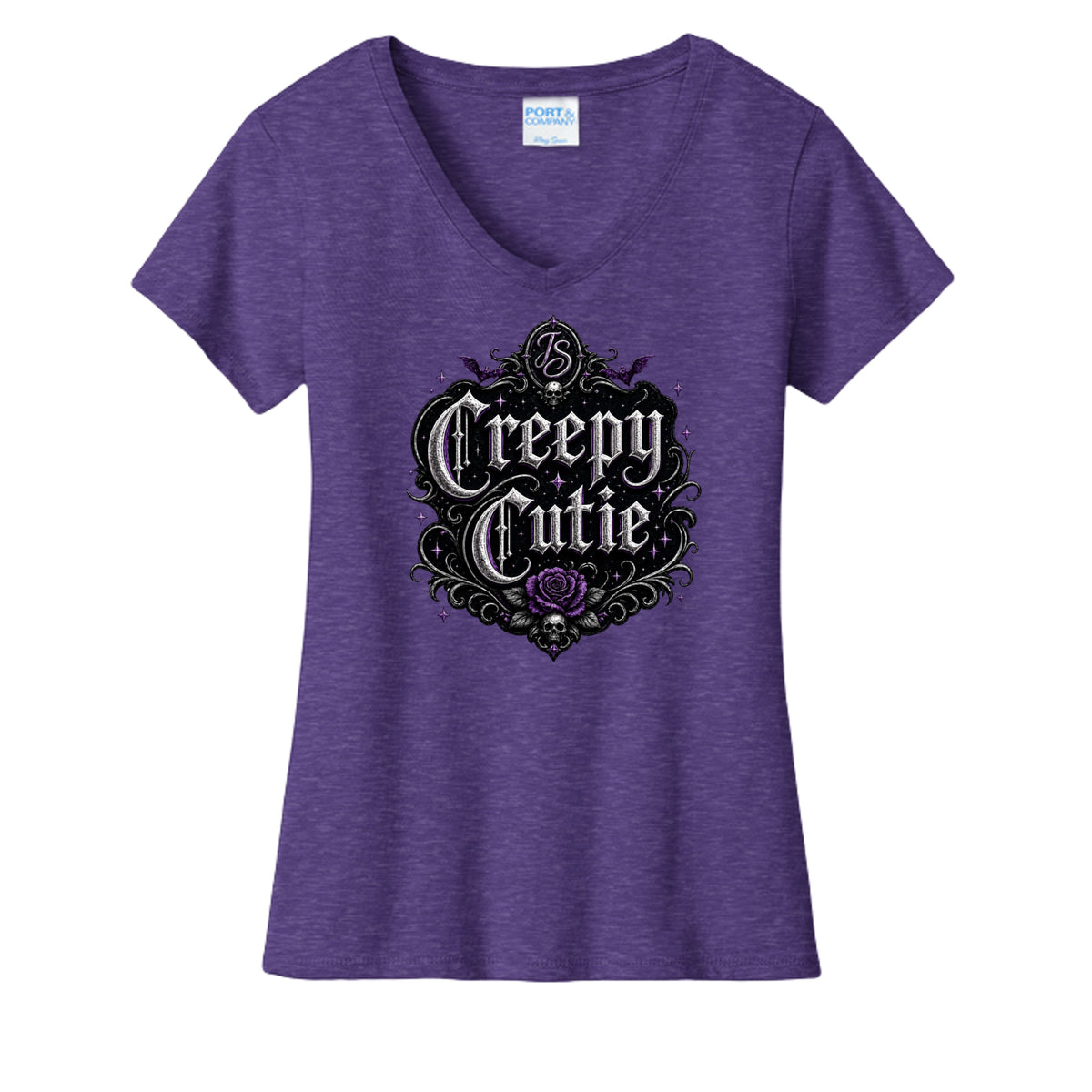 Team Purple Heather - LPC455V - FRONT