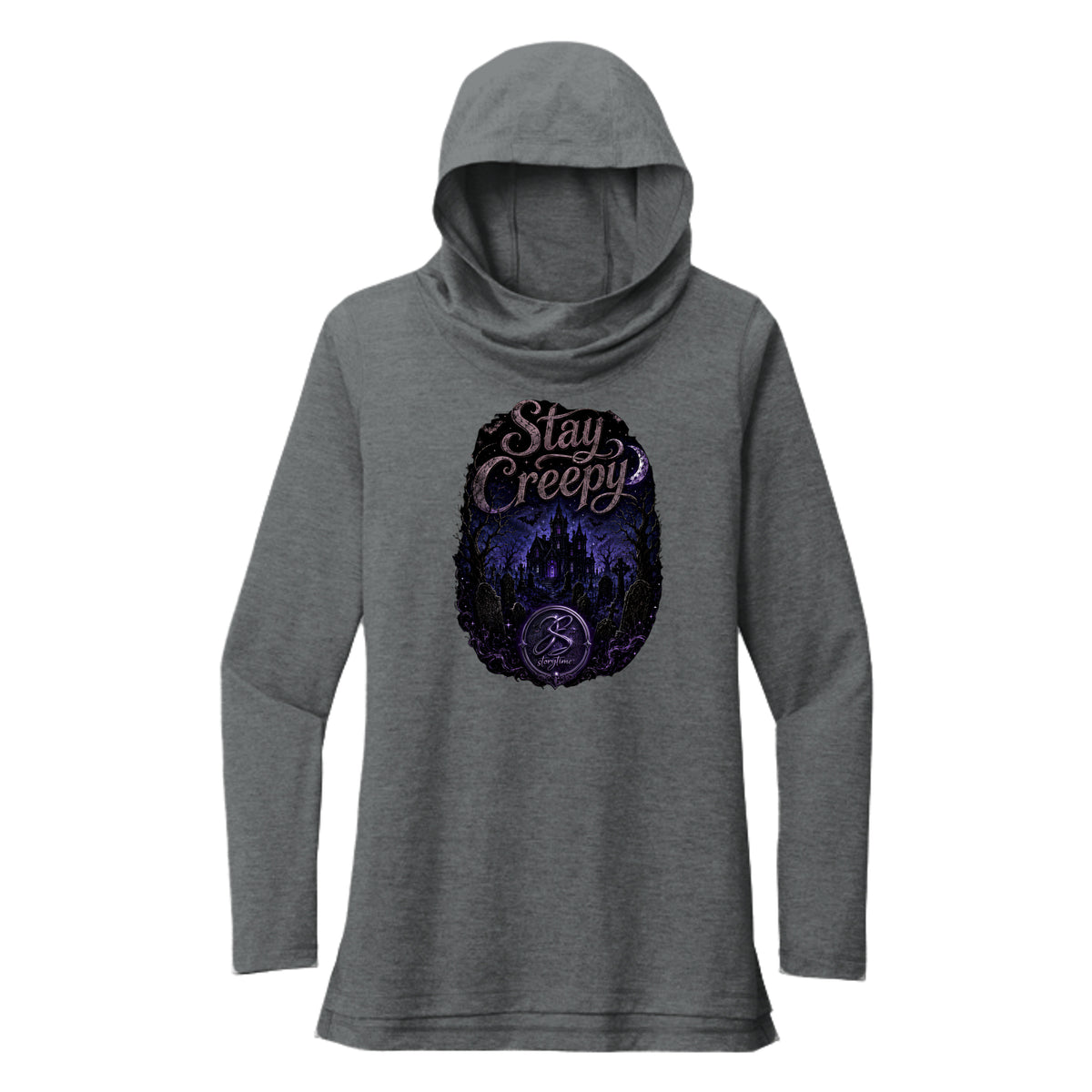 Dark Grey Hthr - LST406 - FRONT