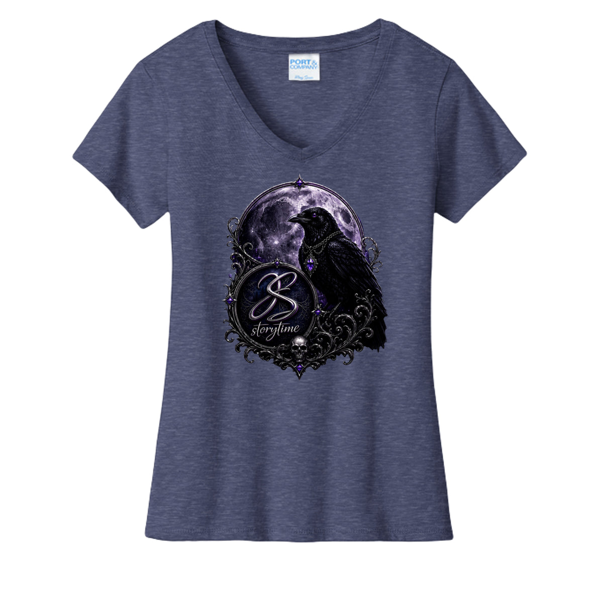 Team Navy Heather - LPC455V - FRONT