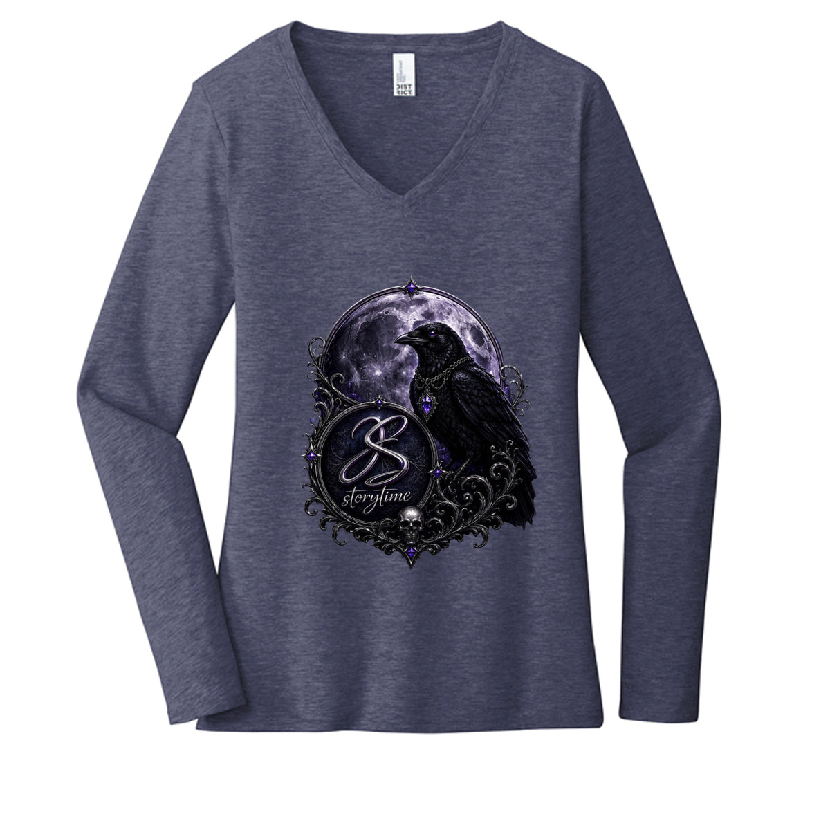 Heathered Navy - DT6201 - FRONT