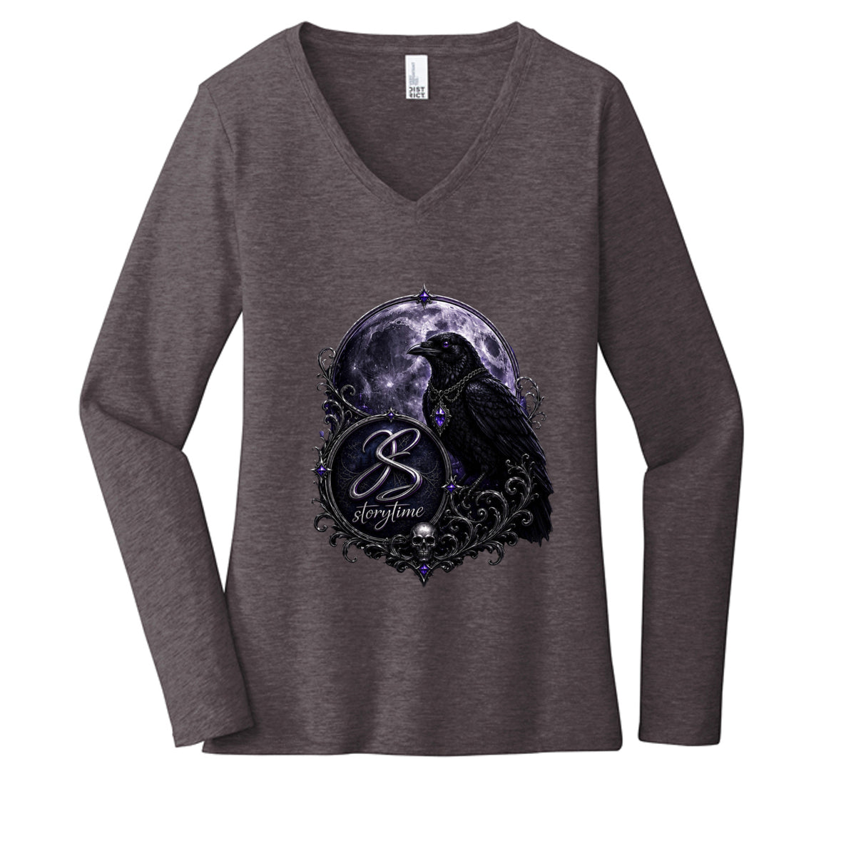 Heathered Charcoal - DT6201 - FRONT