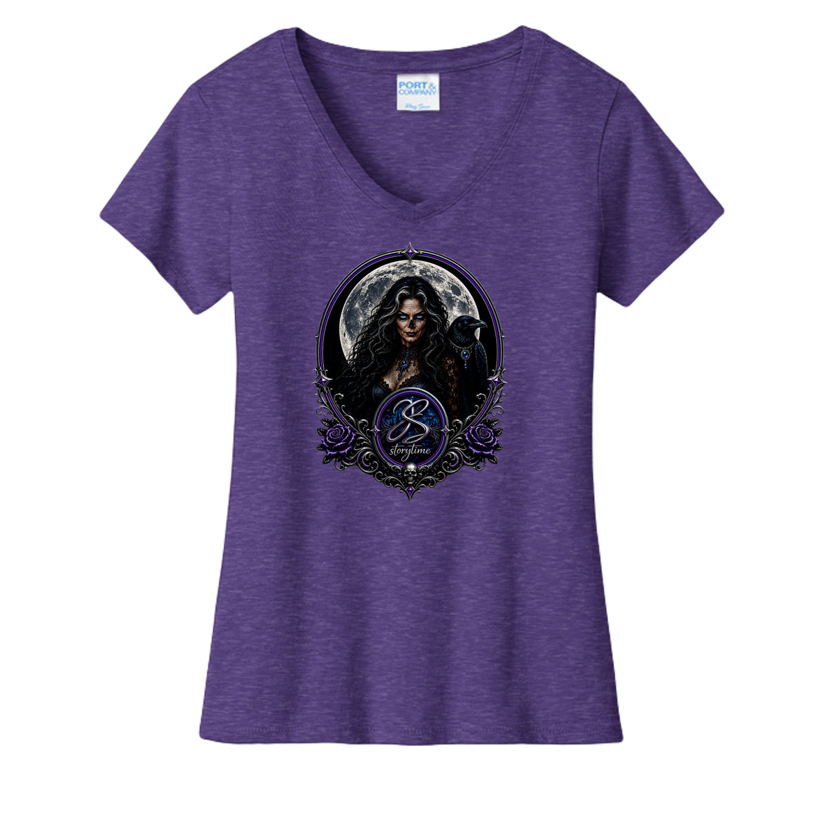 Team Purple Heather - LPC455V - FRONT
