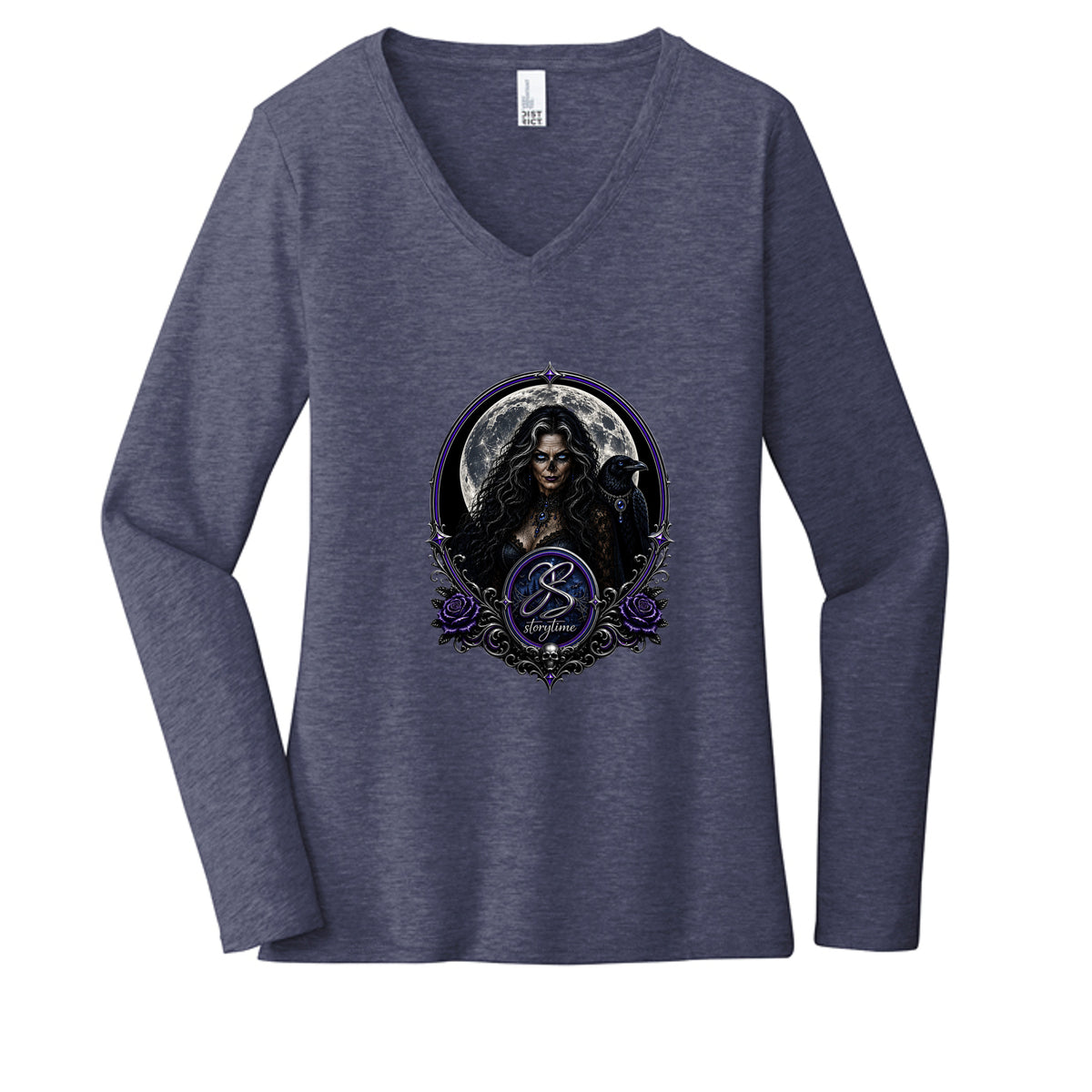 Heathered Navy - DT6201 - FRONT