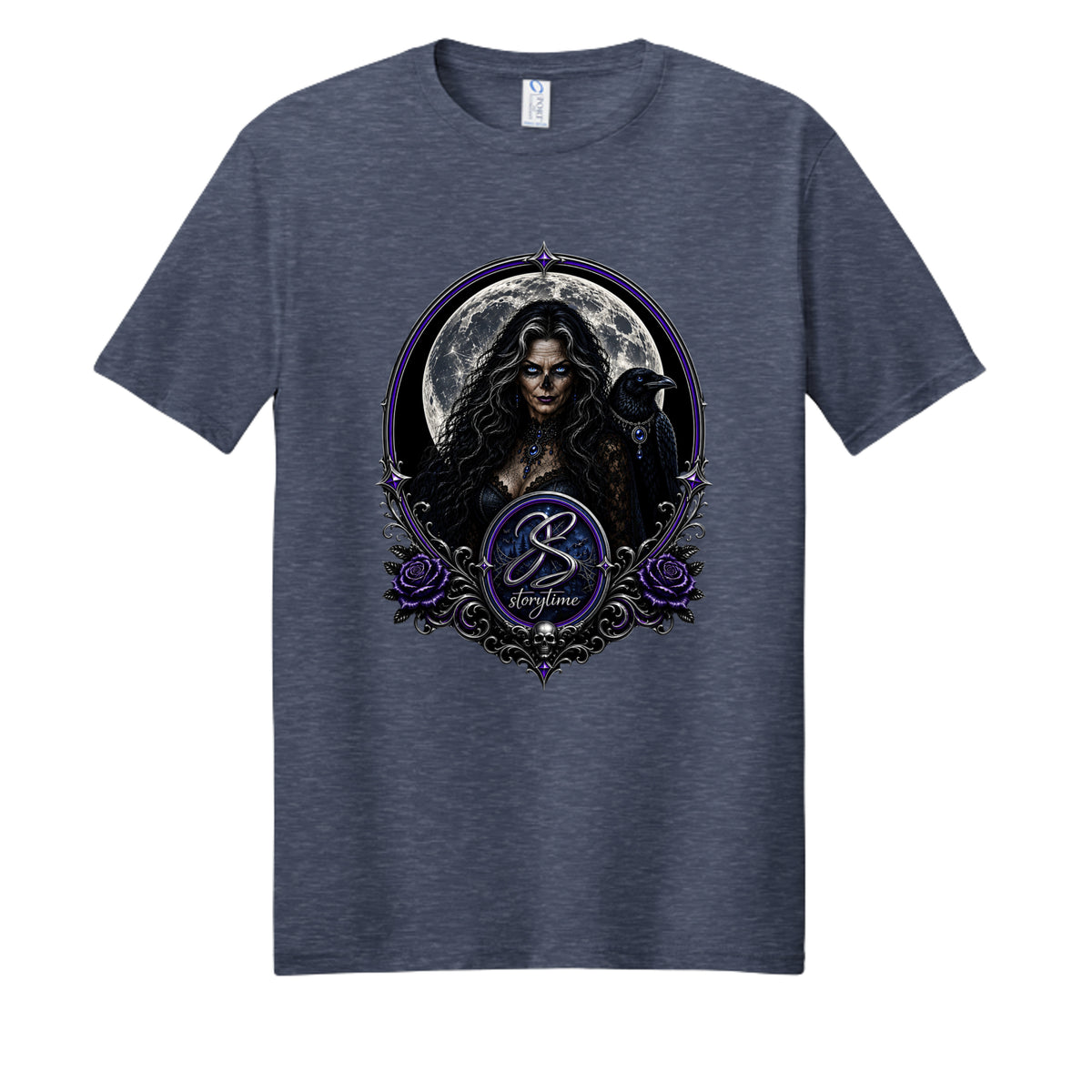 Heather Navy - PC450 - FRONT