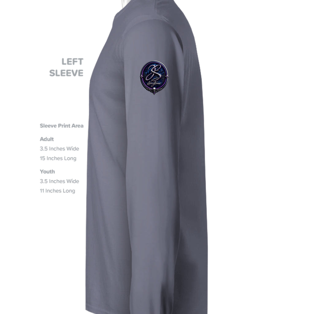 True Navy Hthr - ST406 - SLEEVE_LEFT