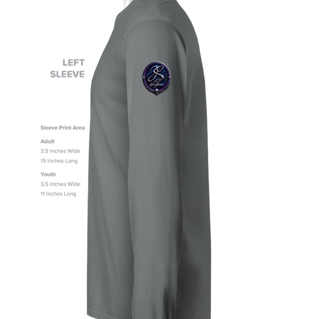Dark Grey Hthr - ST406 - SLEEVE_LEFT