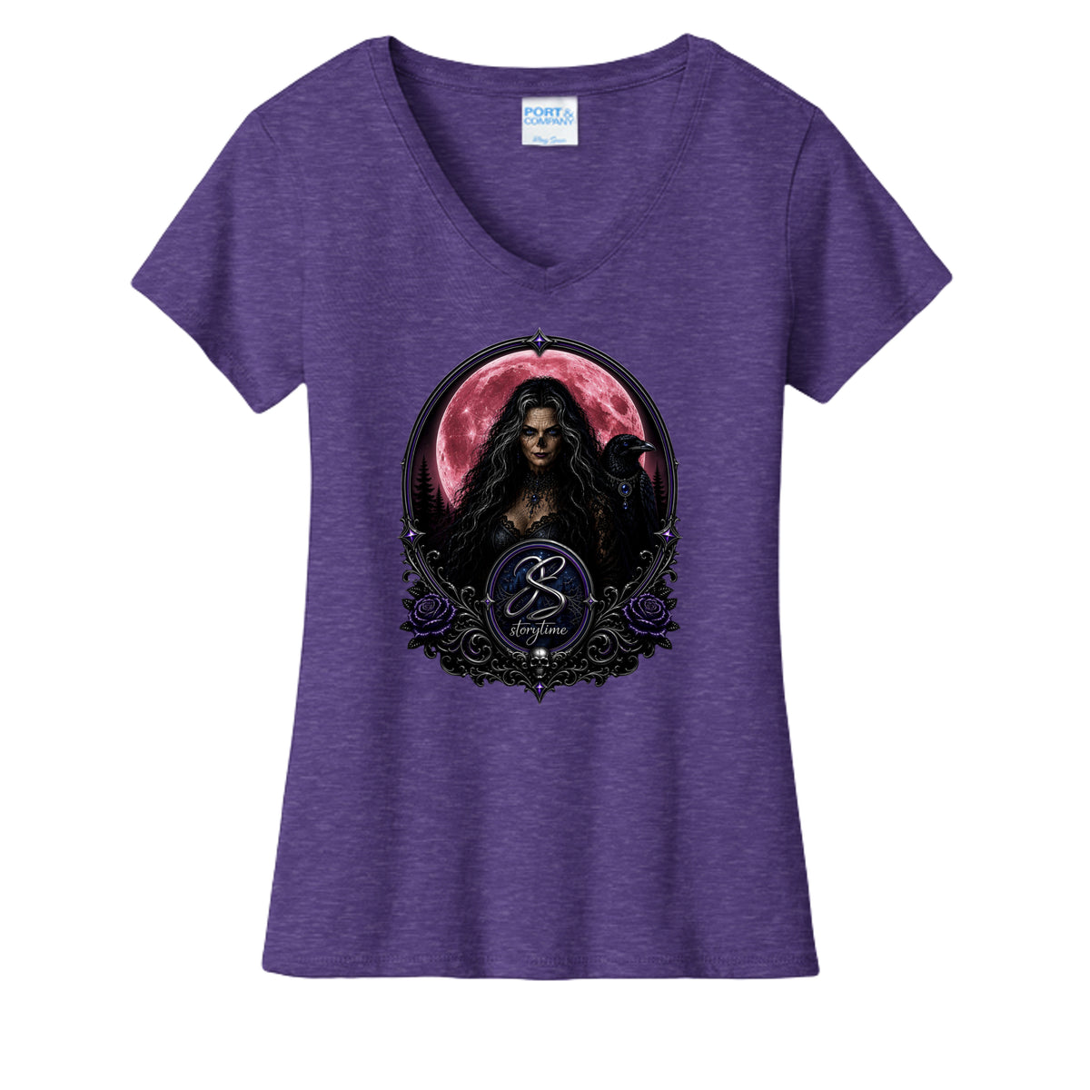 Team Purple Heather - LPC455V - FRONT