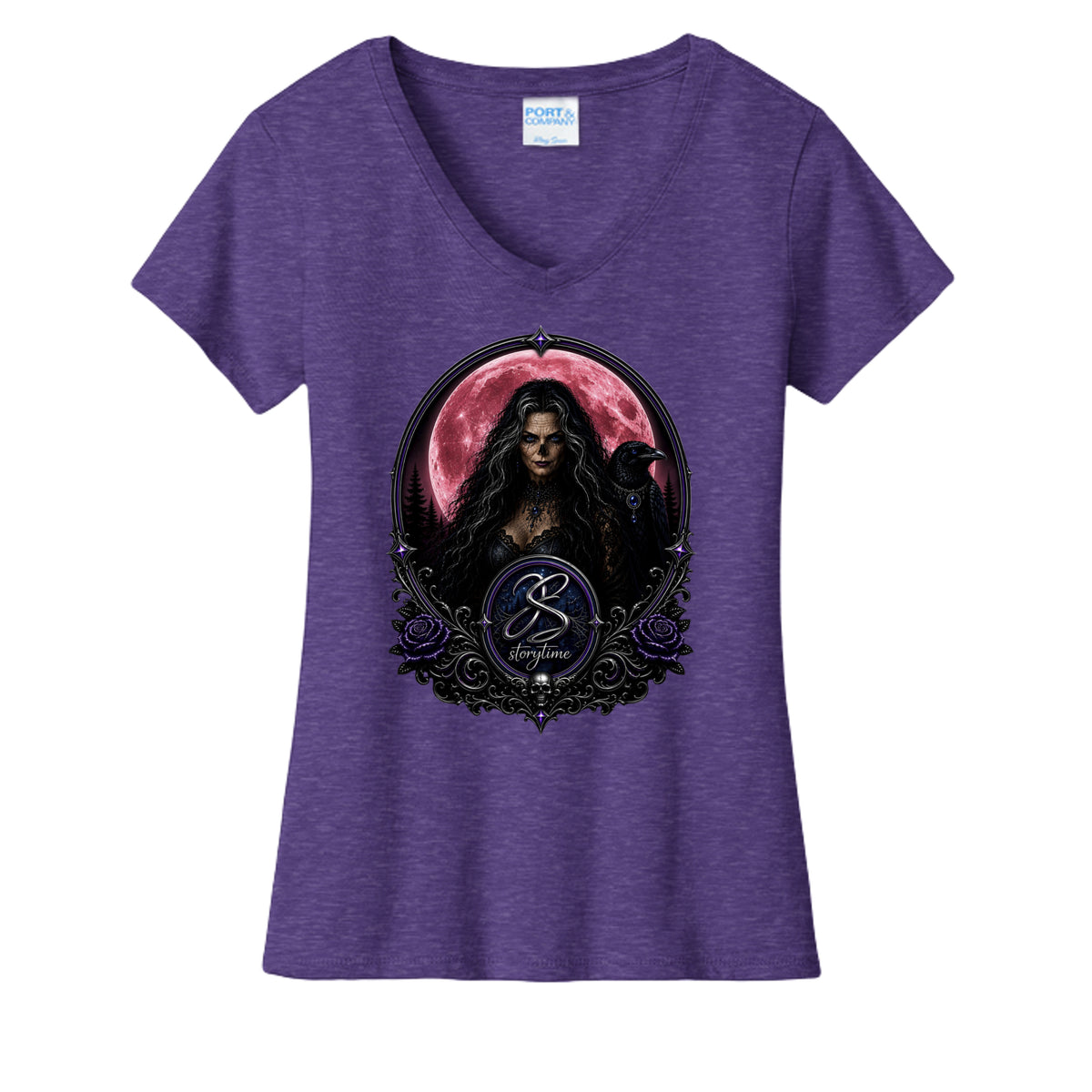Team Purple Heather - LPC455V - FRONT