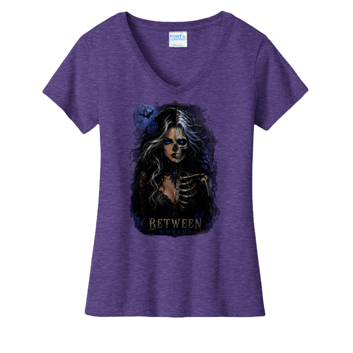 Team Purple Heather - LPC455V - FRONT