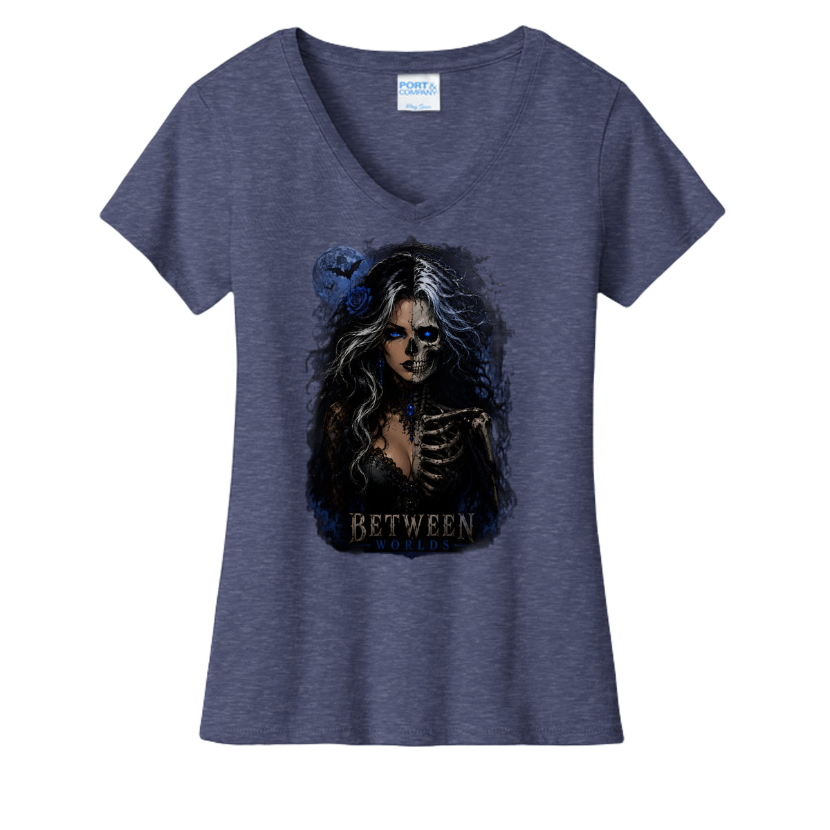 Team Navy Heather - LPC455V - FRONT