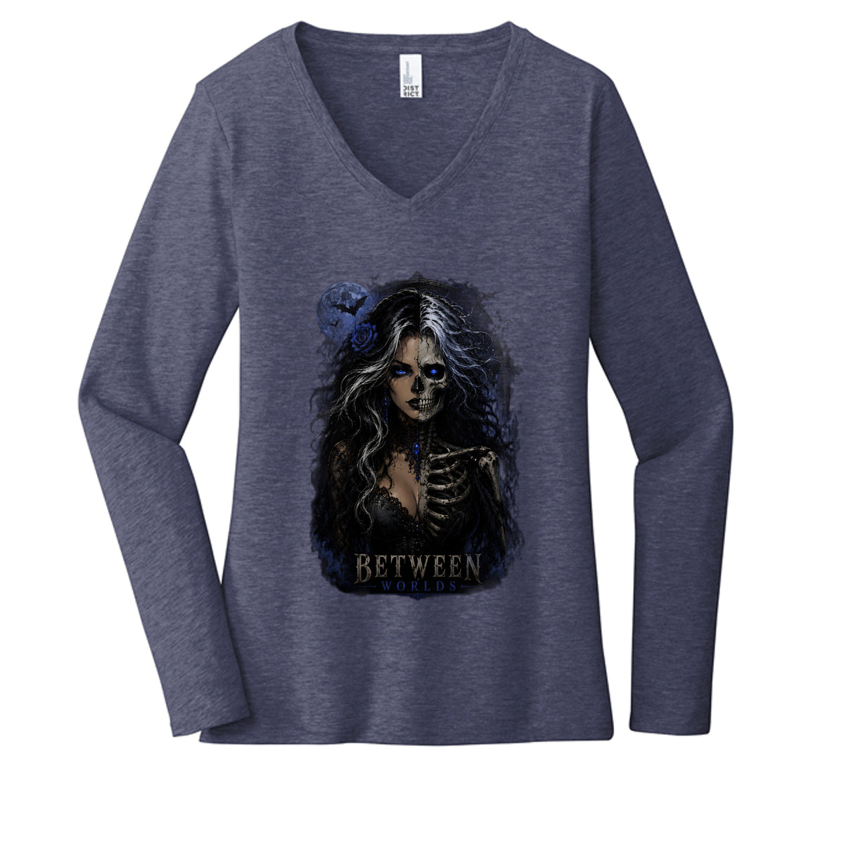 Heathered Navy - DT6201 - FRONT