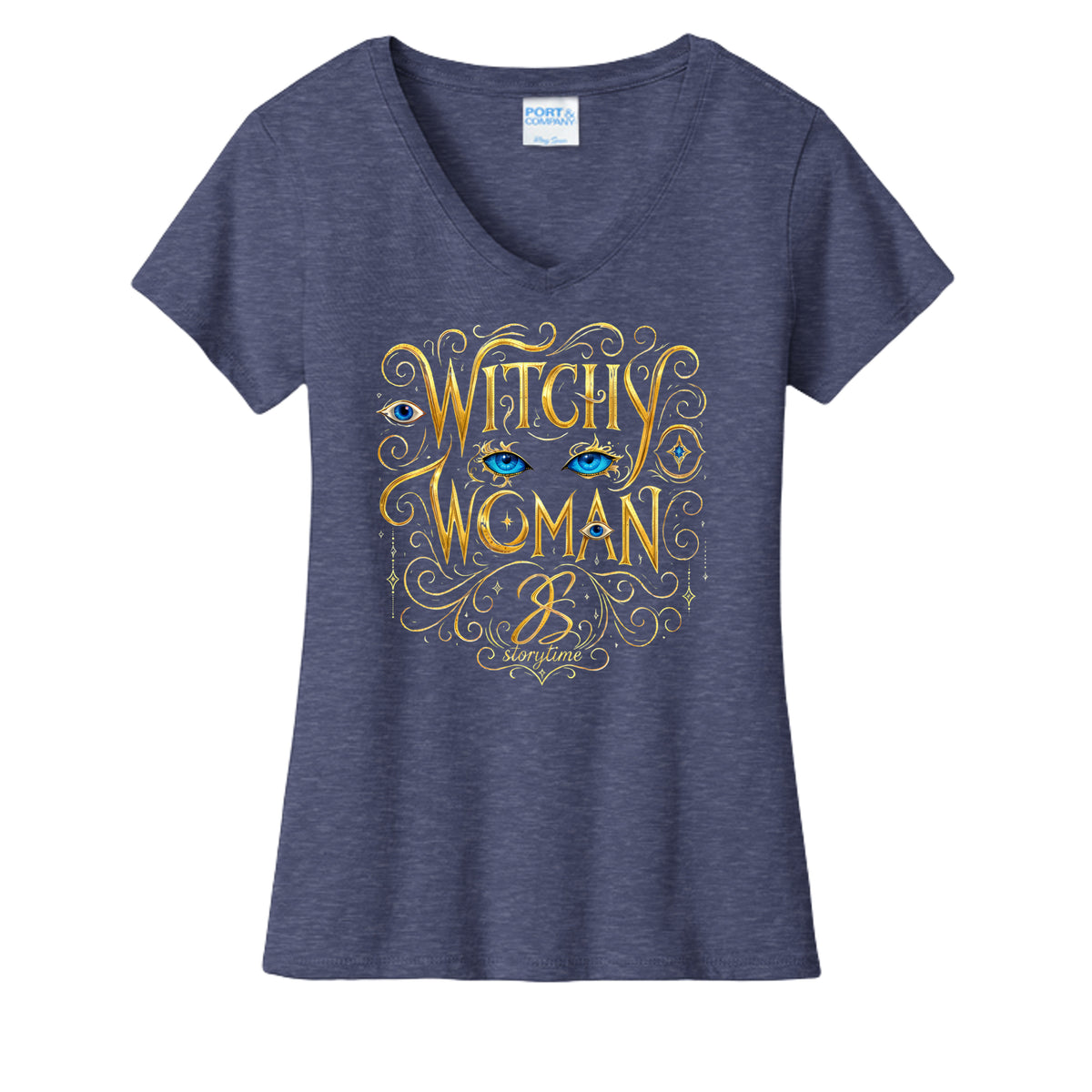 Team Navy Heather - LPC455V - FRONT
