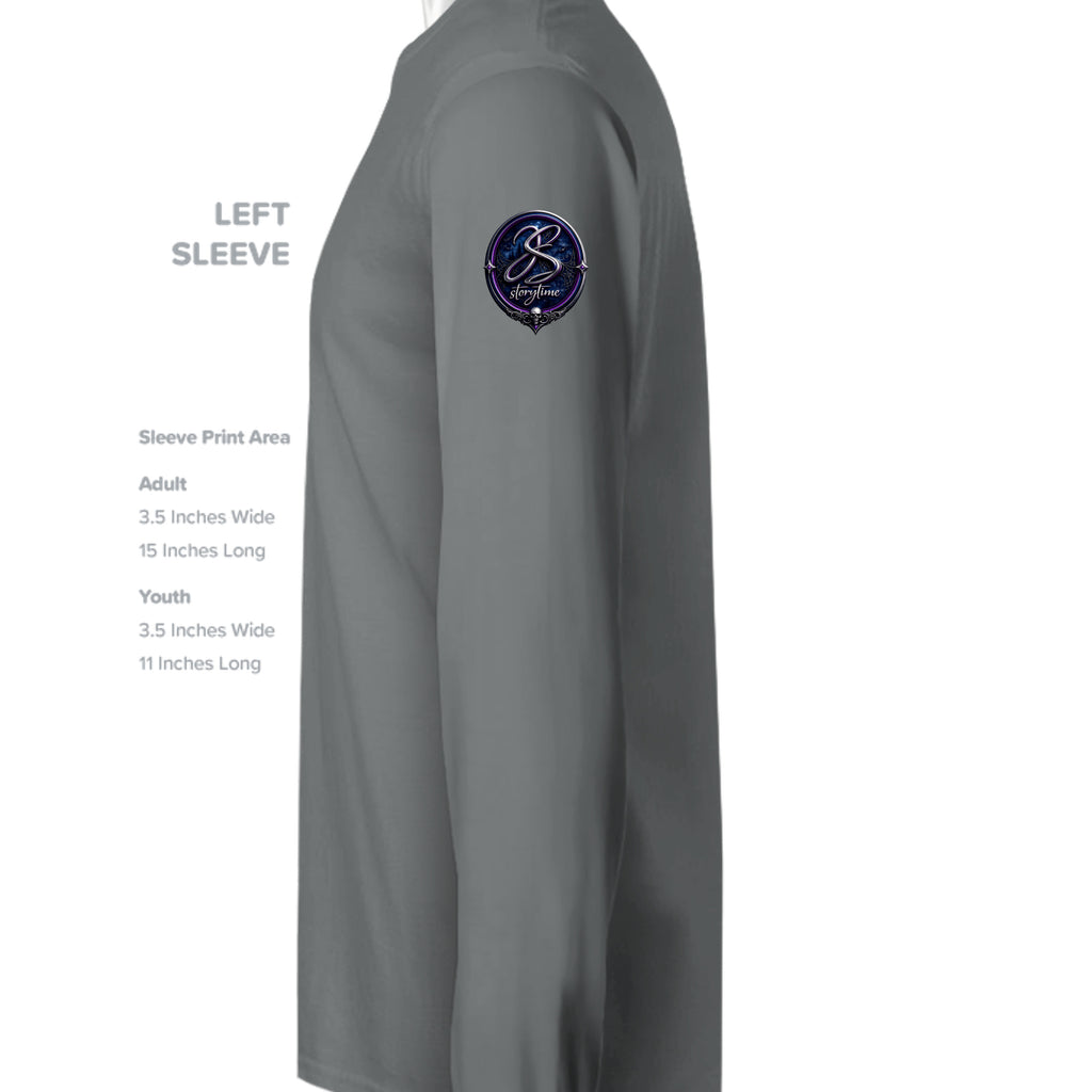 Dark Grey Hthr - ST406 - SLEEVE_LEFT